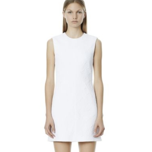 balenciaga dress white